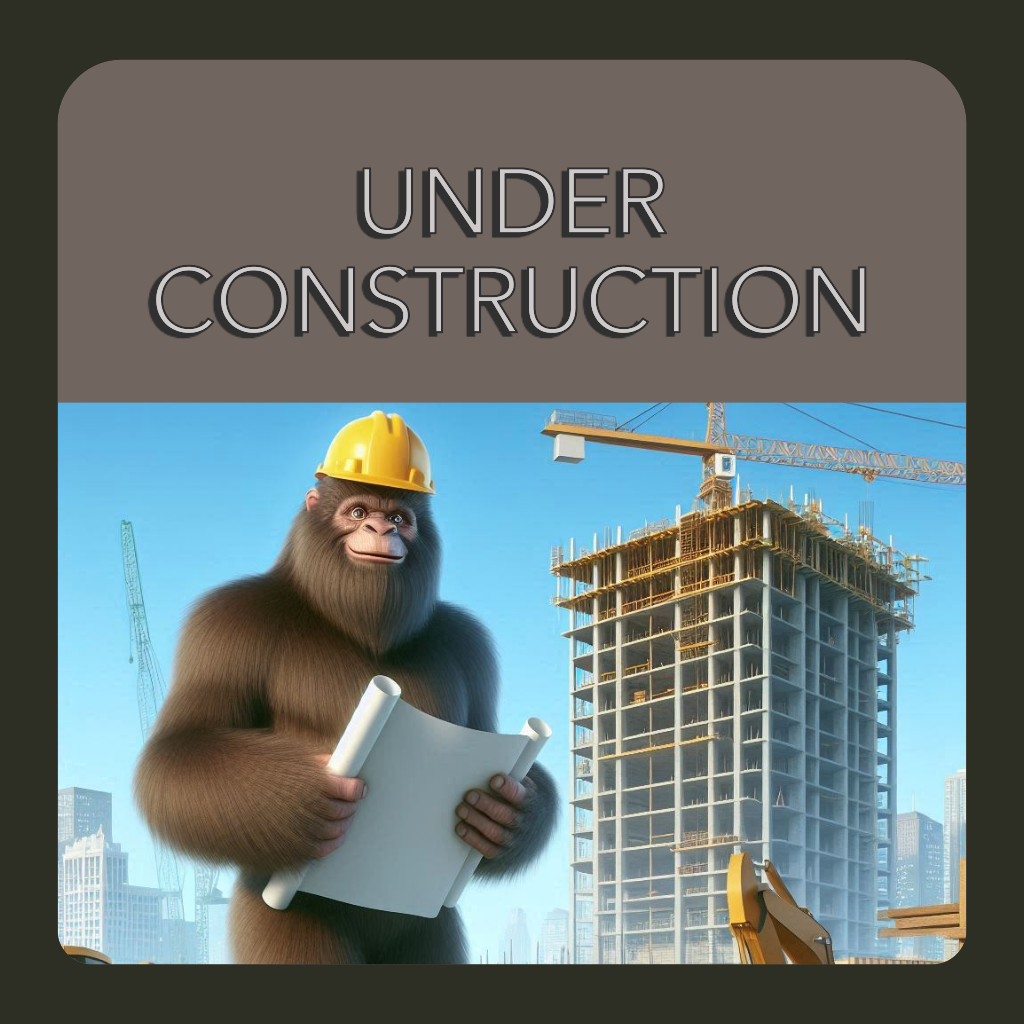 Bigfoot construction worker placeholder