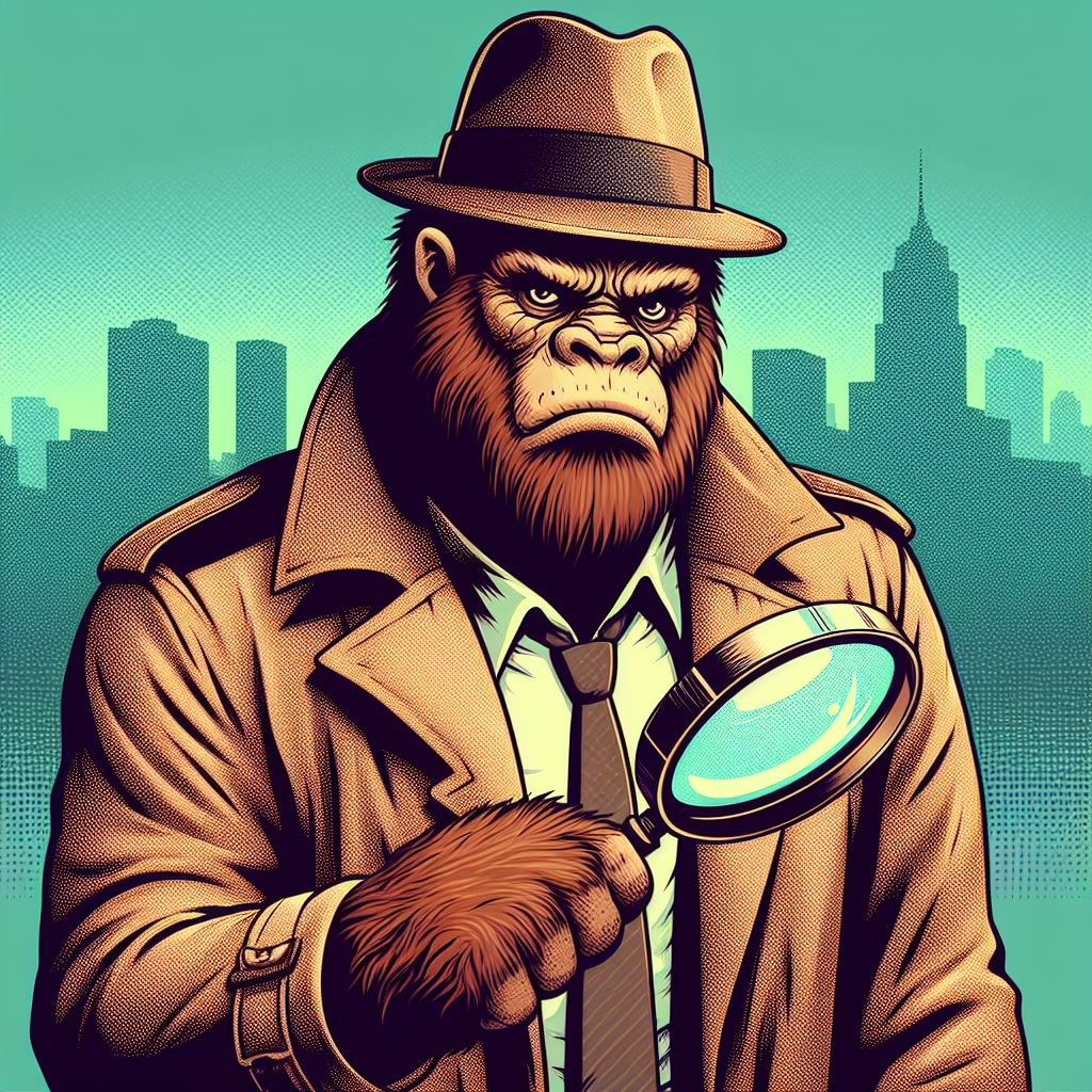 Bigfoot-themed placeholder for About page