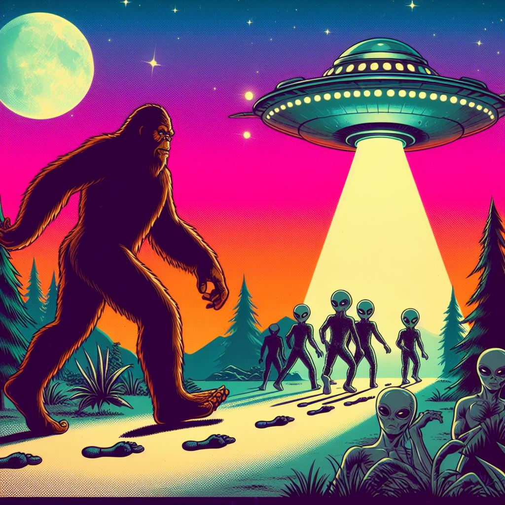 Bigfoot-themed placeholder for Archived page