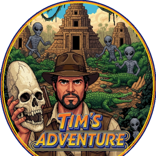 Tim's adventure cover art