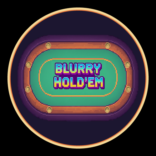 Blurry Holdem — cryptid poker night